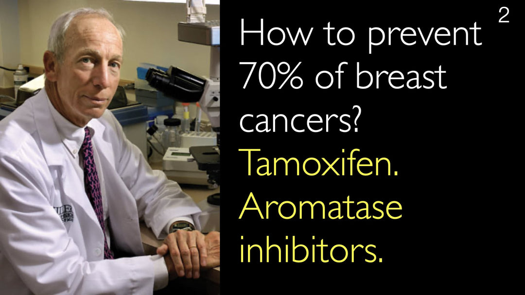 Come prevenire il 70% dei tumori mammari? Tamoxifene. Inibitori dell'aromatasi. 2