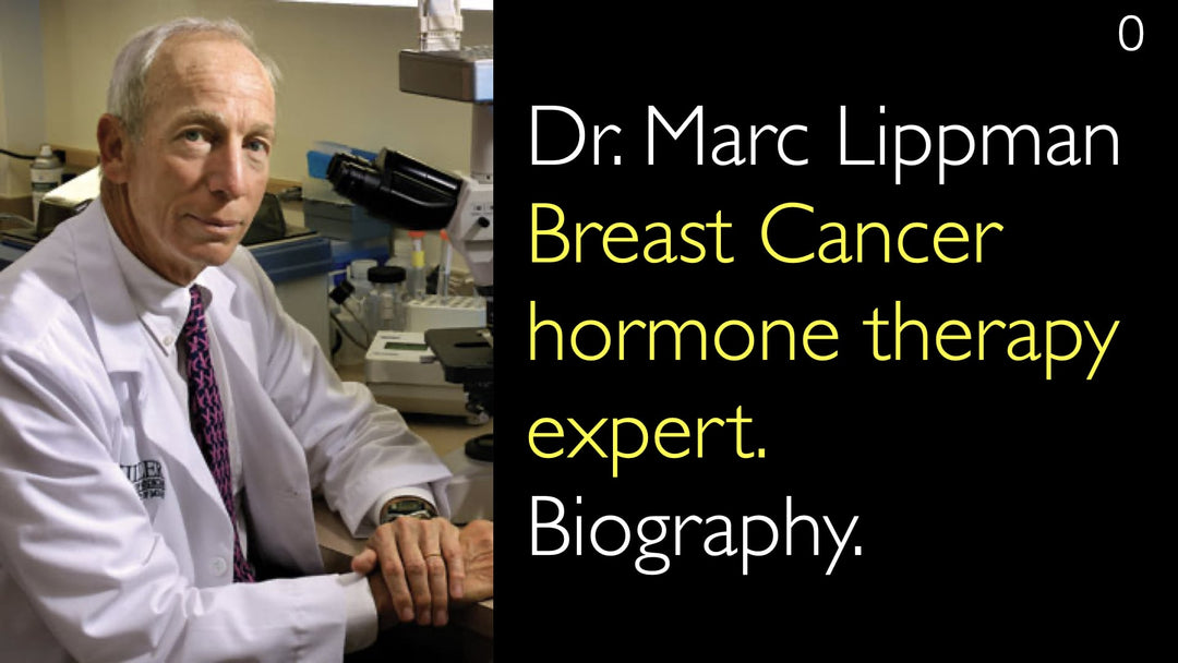 Dr. Marc Lippmann. Experte für Hormontherapien bei Brustkrebs. Biografie. 0