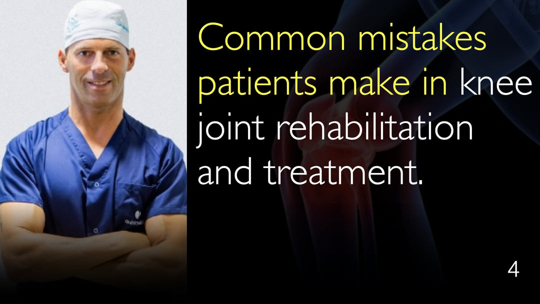 Errori comuni che i pazienti commettono. Riabilitazione e trattamento dell'articolazione del ginocchio. 4