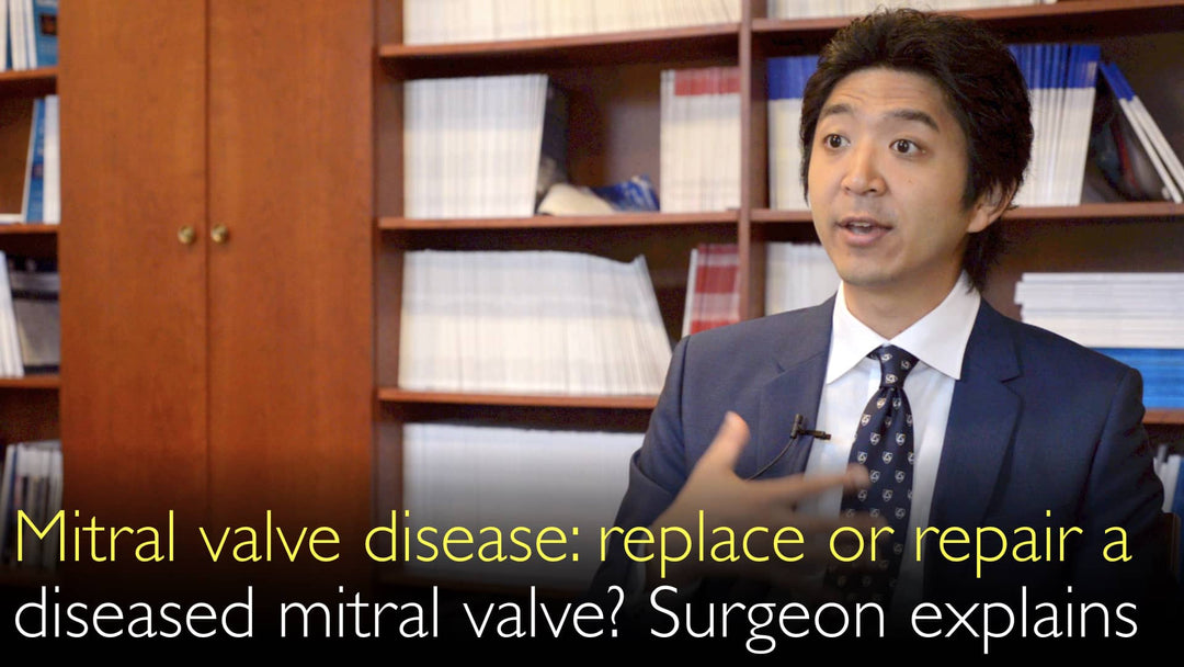 Stenosi della valvola mitrale e prolasso della valvola mitrale nei pazienti anziani. Sostituzione o riparazione della valvola mitrale? 5