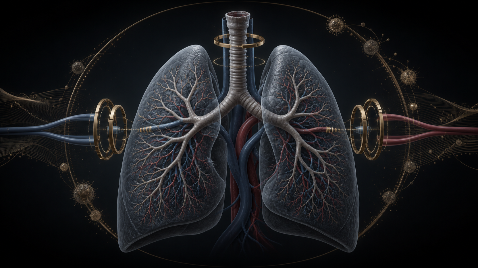 Original medical illustration for: Lung Transplantation: A Comprehensive Guide for Patients