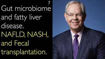 Microbioma intestinale e malattia del fegato grasso. NAFLD (steatosi epatica non alcolica), NASH (steatoepatite non alcolica) e trapianto fecale. 7