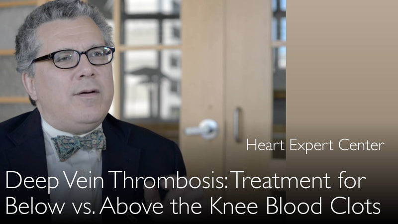 Blutgerinnsel unter und über dem Knie. Wie behandelt man eine tiefe Venenthrombose? 13