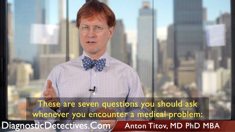 English. 7 questions that you must ask in any medical situation.