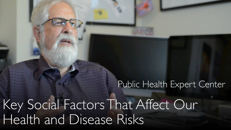 Soziale Faktoren beeinflussen Gesundheits- und Krankheitsrisiken. 1