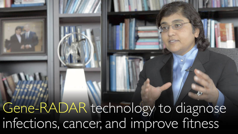 Gen-RADAR-Technologie zur Diagnose von Infektionen, Krebs und zur Verbesserung der Fitness. 2