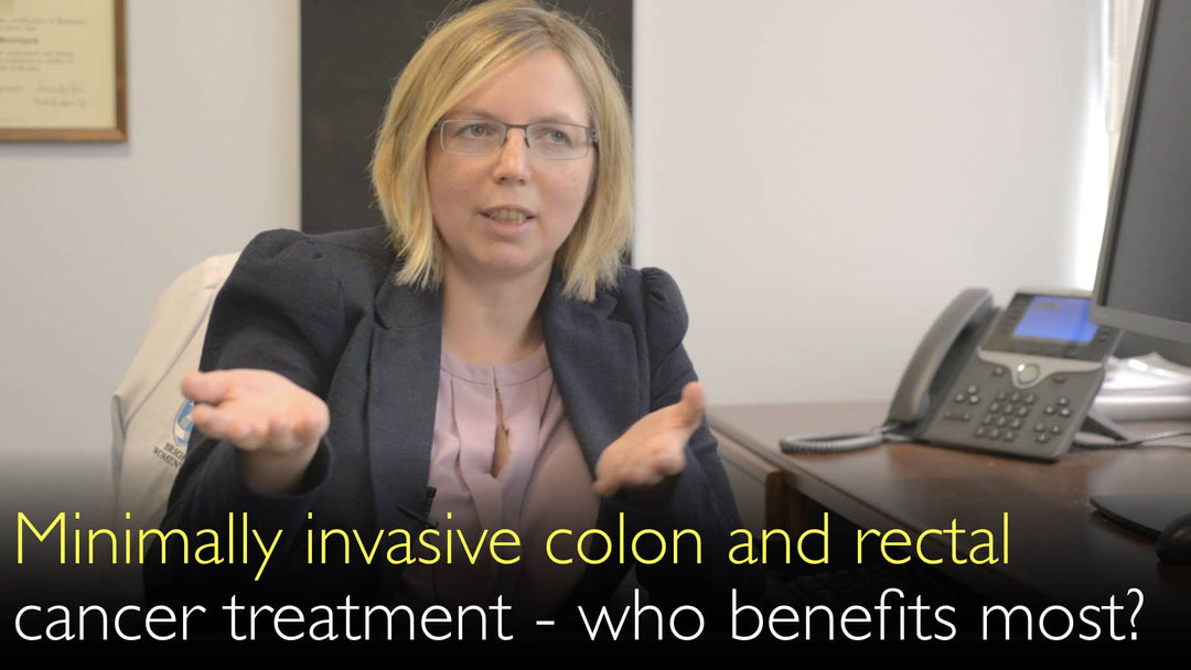 Minimal-invasive Behandlung von Dickdarmkrebs. Darmkrebs. Wer profitiert am meisten? 2