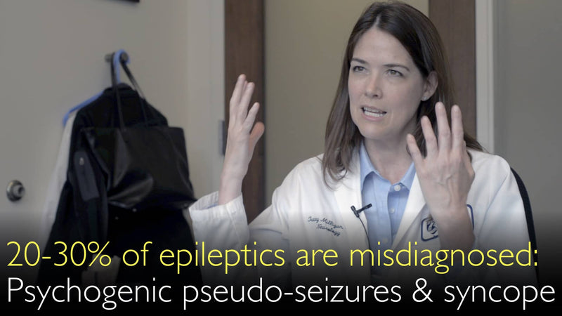 20-40% der Epilepsiepatienten haben eine falsche Diagnose. Psychogene epileptische Pseudoanfälle. Synkope. 4