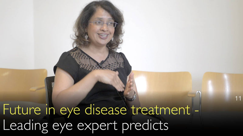 Zukunft in der Behandlung von Augenkrankheiten. 10