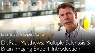 Prof. Dr. Paul M. Matthews. Experte für Multiple Sklerose und MRT des Gehirns. Biografie. 0