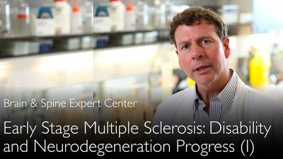 Frühe Multiple Sklerose: Neurodegeneration und das Fortschreiten zur Behinderung. Teil 1 von 2.