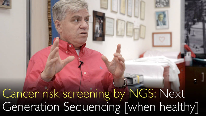 Krebsrisikoscreening. Sequenzierung der nächsten Generation Ihres Genoms. 3