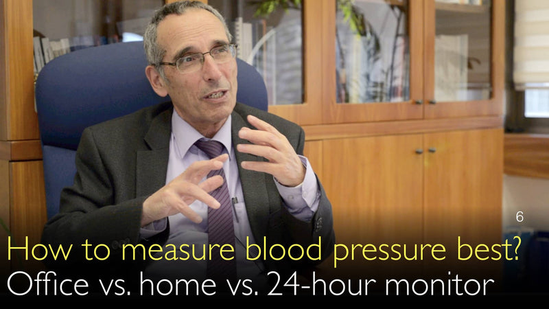 Wie misst man den Blutdruck am besten? Büro vs. Zuhause vs. 24-Stunden-Monitor. 6